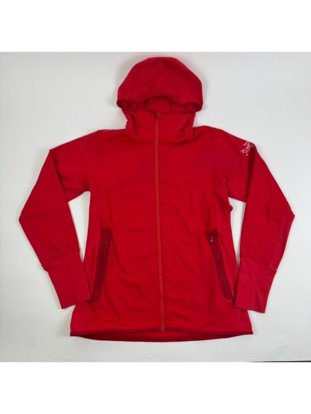 Arc’teryx Red Maeven Hoody Women's Full Zip 2017 Jacket Fleece Medium M